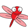 Red Dragonflies week of 3/14 4 Red dragonflies